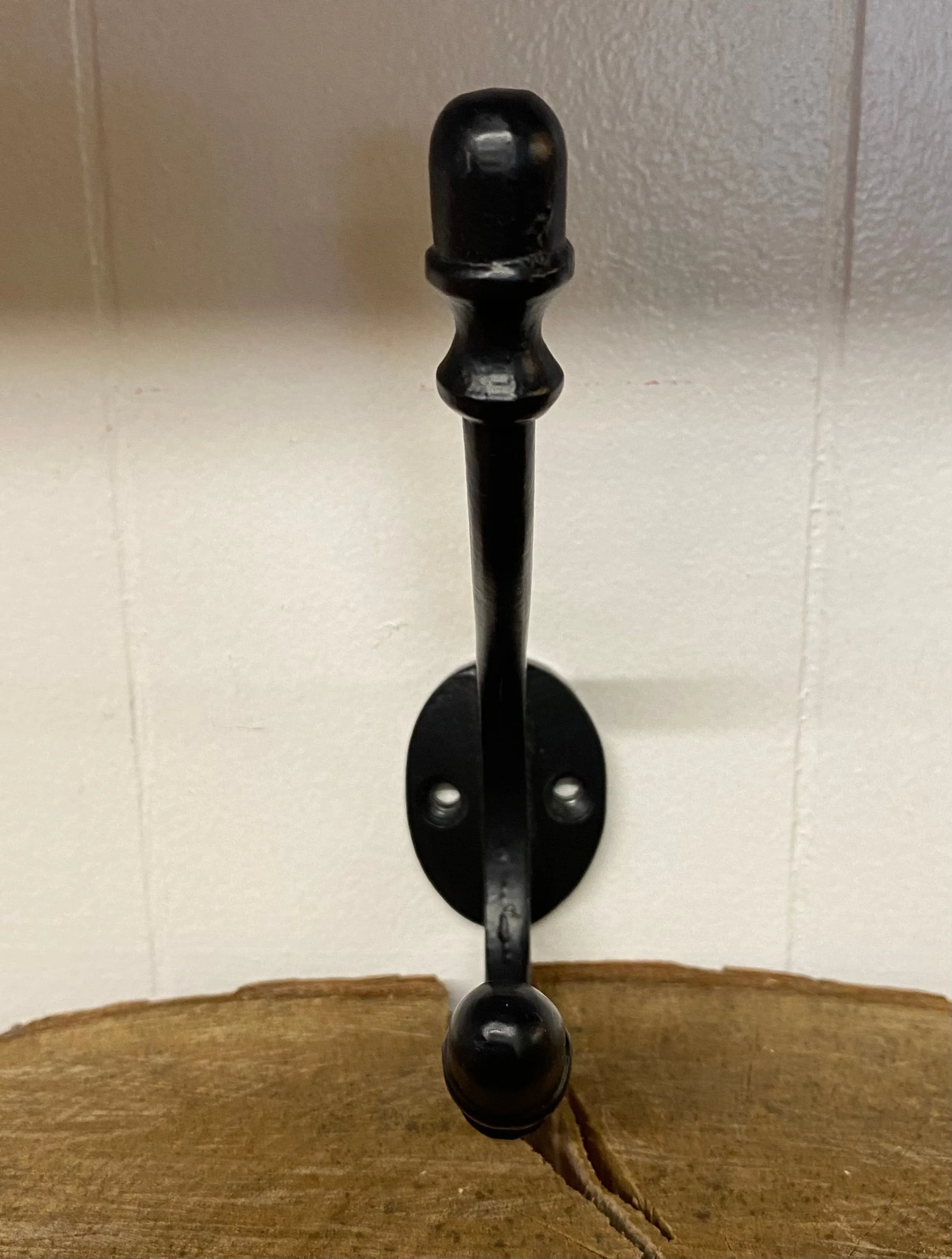 Black Panel Double Hook