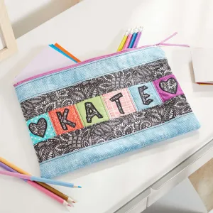 Coats And Clark Personalized Pencil Pouch