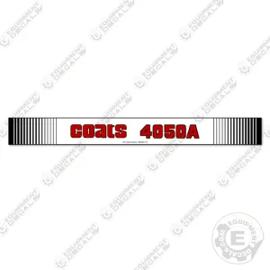 Fits Coats 4050A Decal Tire Changer