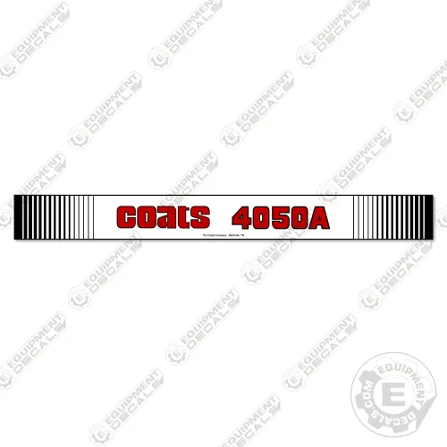 Fits Coats 4050A Decal Tire Changer