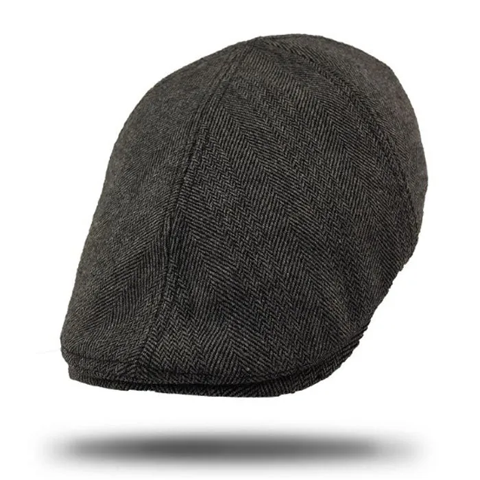 Wool Blend Flat Cap-SY710